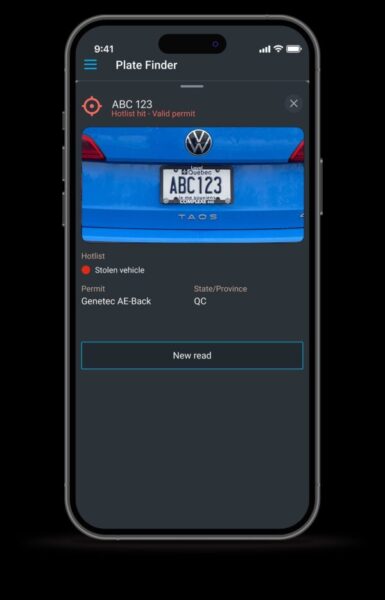 Genetec AutoVu Plate Finder Brings Auto License Plate Recognition to Mobile Devices
