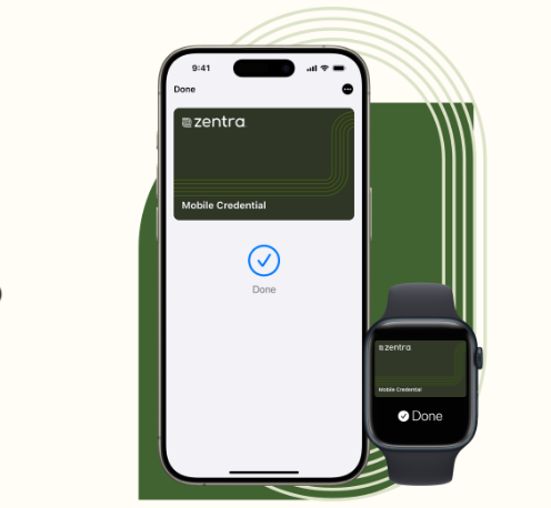 Zentra Integrates Resident Key Capability in Apple Wallet