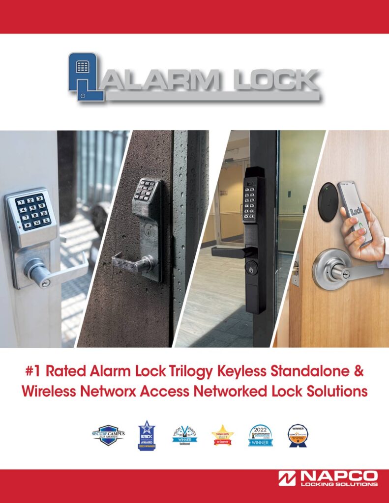 New Alarm Lock 2025 Locking Solutions Catalog Available from NAPCO